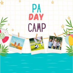 Kids enjoying various PA Day Camp activities in St. Catharines, Ontario